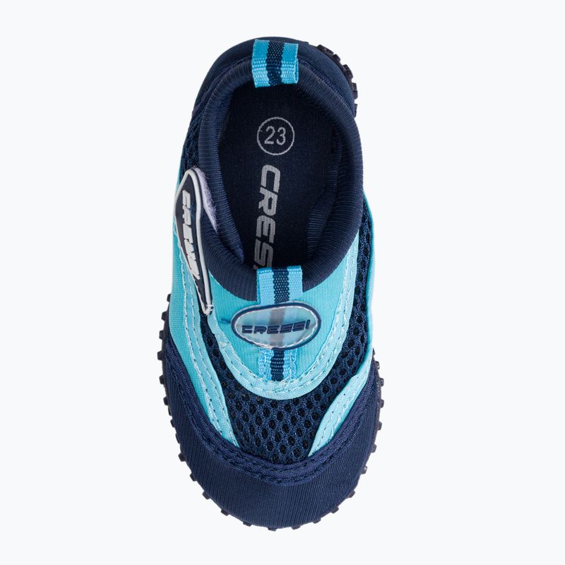 Scarpe da acqua Cressi per bambini Blu corallo/azzurro 6