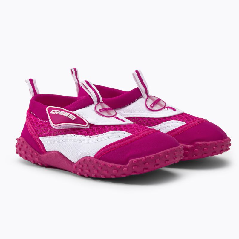 Scarpe da acqua per bambini Cressi Coral rosa/bianco 5