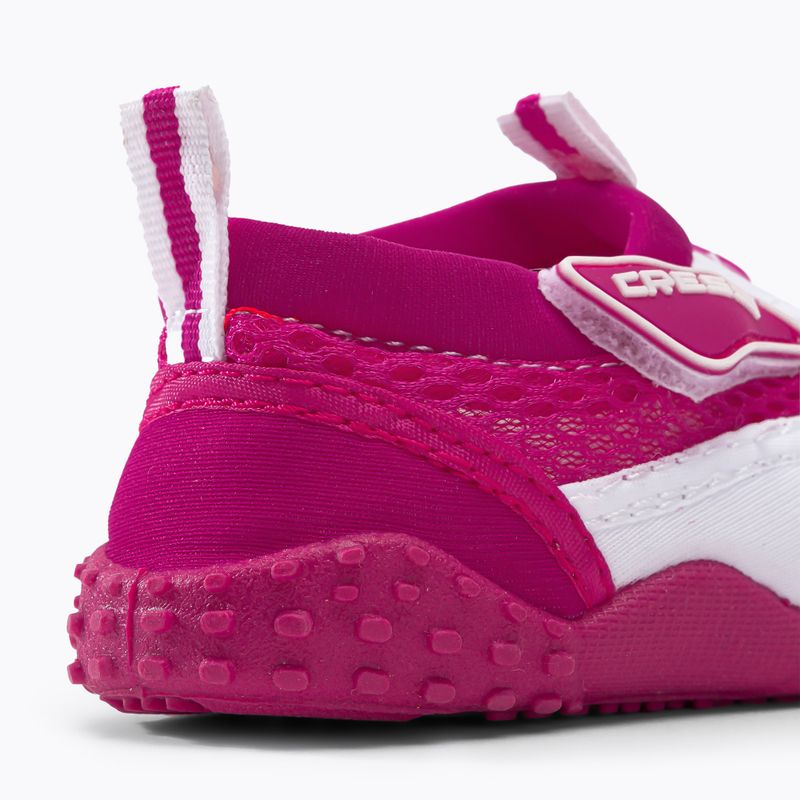 Scarpe da acqua per bambini Cressi Coral rosa/bianco 7