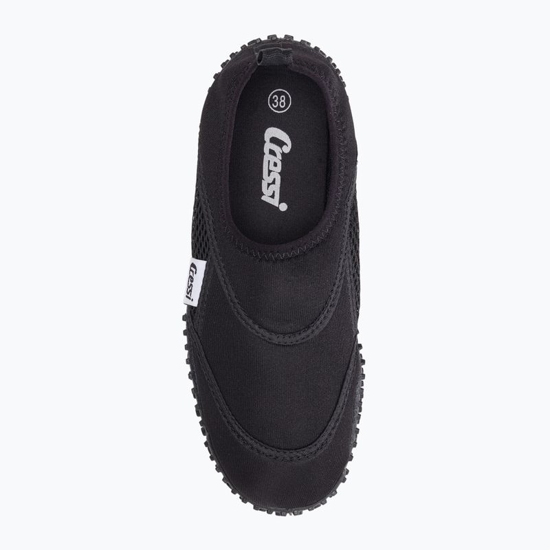 Scarpe da acqua nere Cressi Coral 6