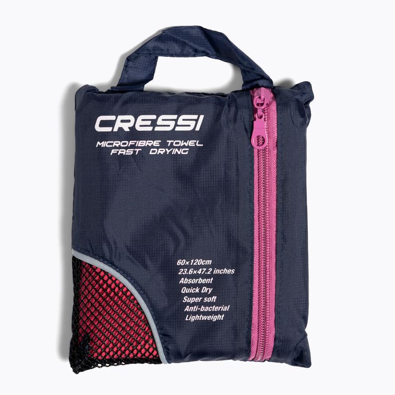 Asciugamano Cressi in microfibra ad asciugatura rapida rosso 5
