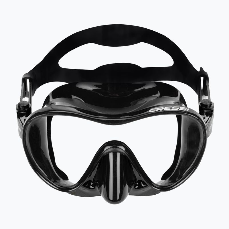 Cressi F1 + Supernova Dry set subacqueo nero 3