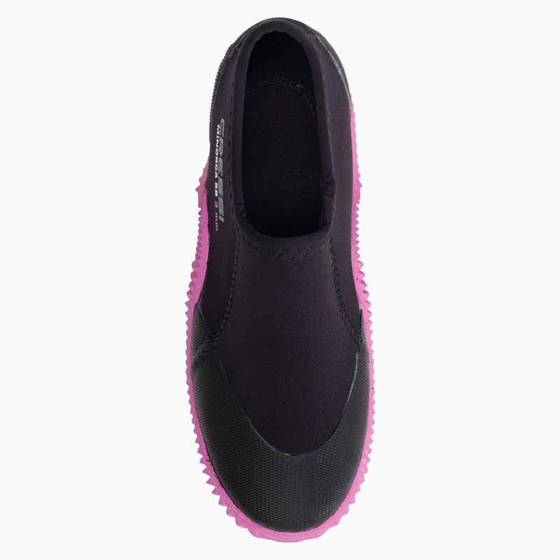 Cressi Minorca Shorty 3 mm nero/rosa scarpe in neoprene 6