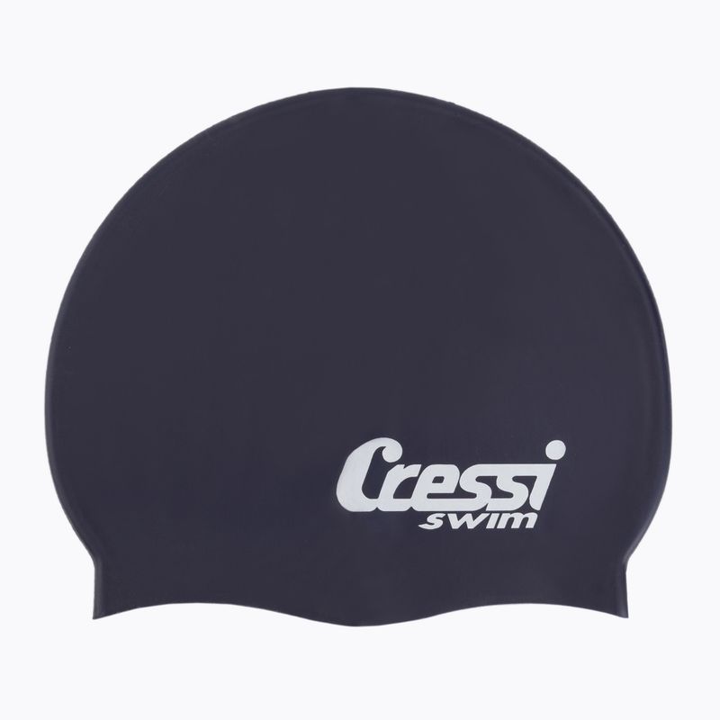 Cressi Cuffia in silicone blu scuro