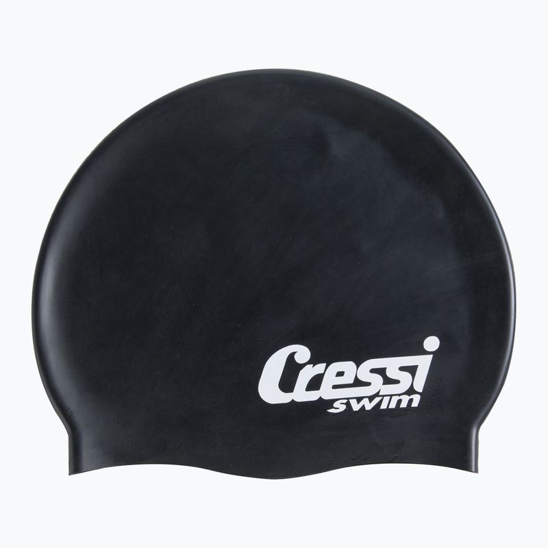 Cressi Cuffia in silicone nera 2