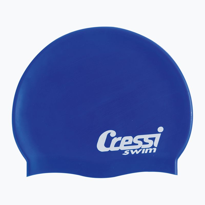 Cuffia da nuoto per bambini Cressi Silicone Cap blu royal 2