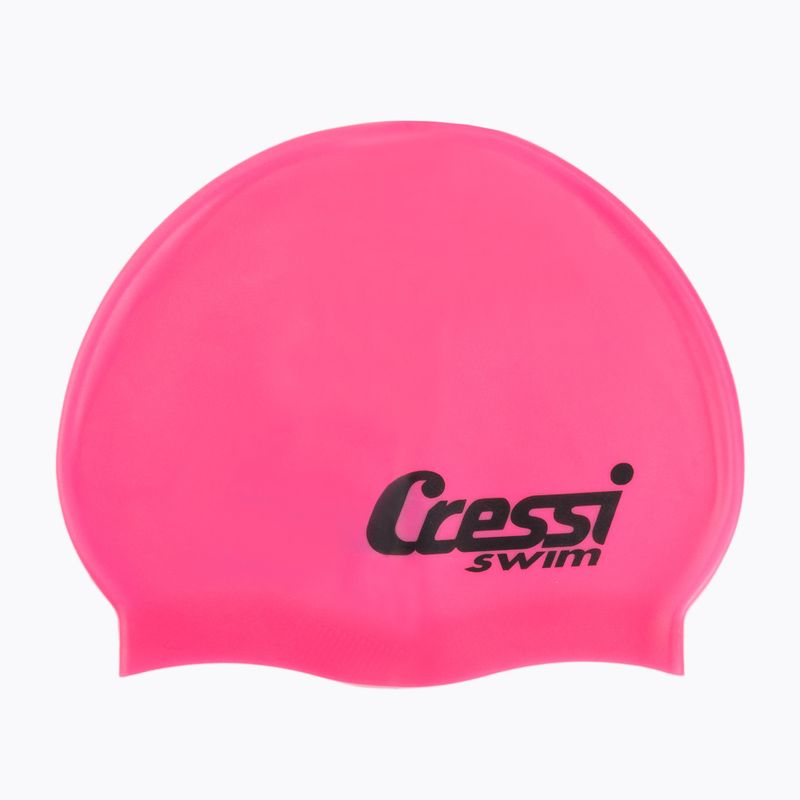 Cuffia per bambini Cressi Silicone Cap rosa
