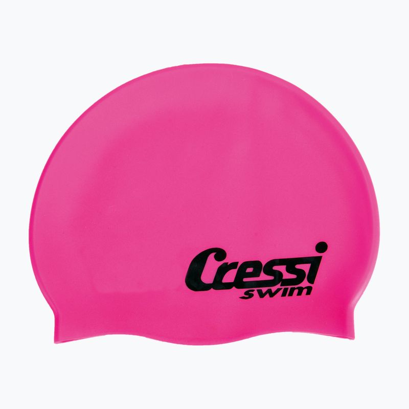 Cuffia per bambini Cressi Silicone Cap rosa 2