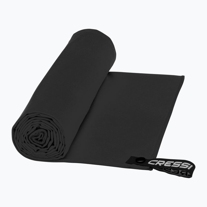 Asciugamano Cressi in microfibra ad asciugatura rapida nero 6