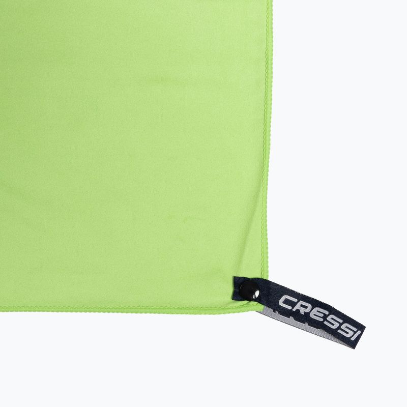 Asciugamano Cressi in microfibra ad asciugatura rapida verde 3