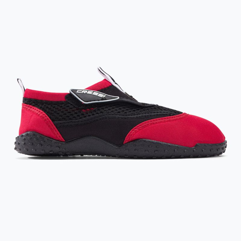 Scarpe da acqua Cressi Reef nero/rosso 2