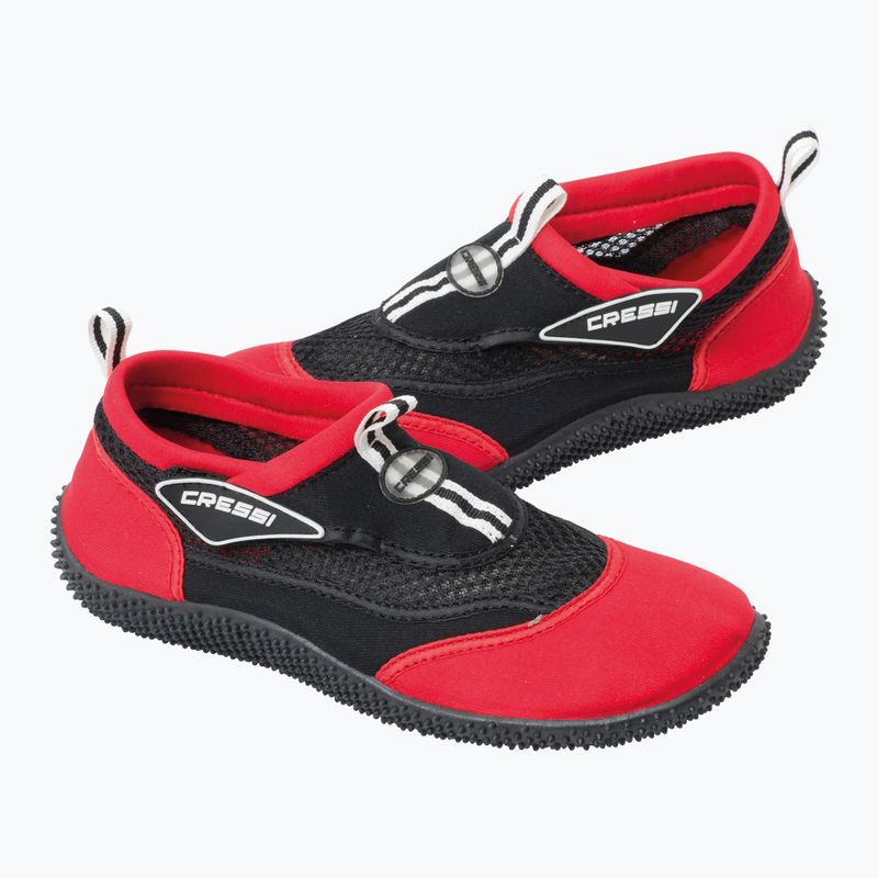 Scarpe da acqua Cressi Reef nero/rosso 9