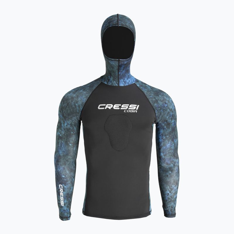 Cressi Cobia Hunter camo blu da uomo a maniche lunghe da nuoto 2