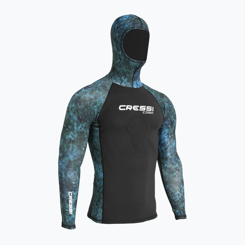 Cressi Cobia Hunter camo blu da uomo a maniche lunghe da nuoto 4