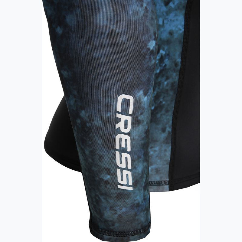 Cressi Cobia Hunter camo blu da uomo a maniche lunghe da nuoto 6