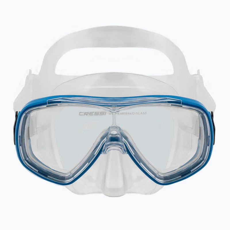 Set da snorkeling Cressi Onda + Messico blu 6