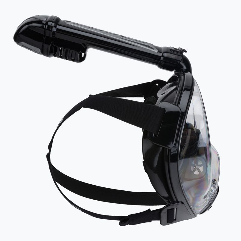 Maschera da snorkeling Cressi Duke Dry Full Face nero/nero 3