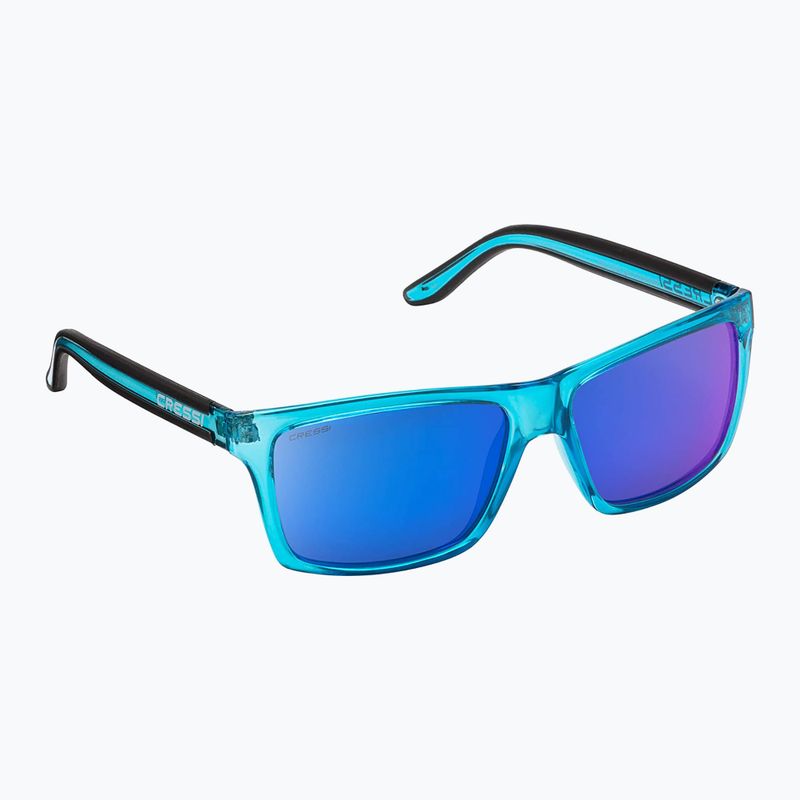 Occhiali da sole Cressi Rio Cristallo blu/blu specchiato 5