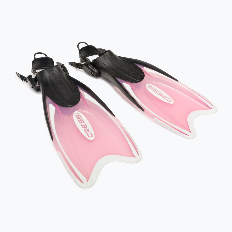 Cressi Mini Palau Bag trasparente/rosa kit subacqueo per bambini 2