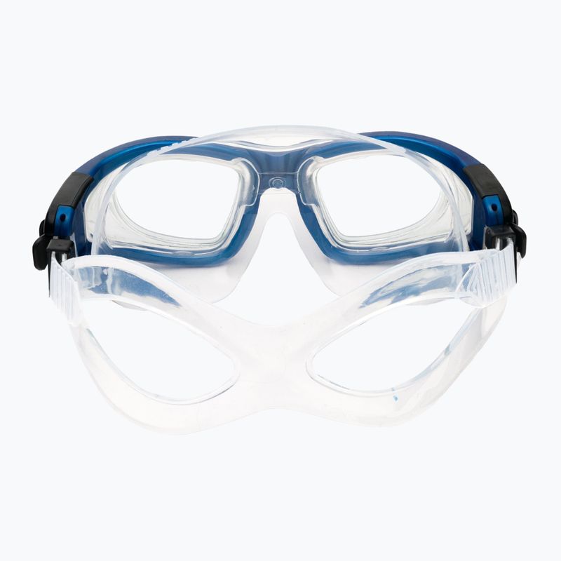 Maschera da bagno Cressi Galileo in metallo blu 5