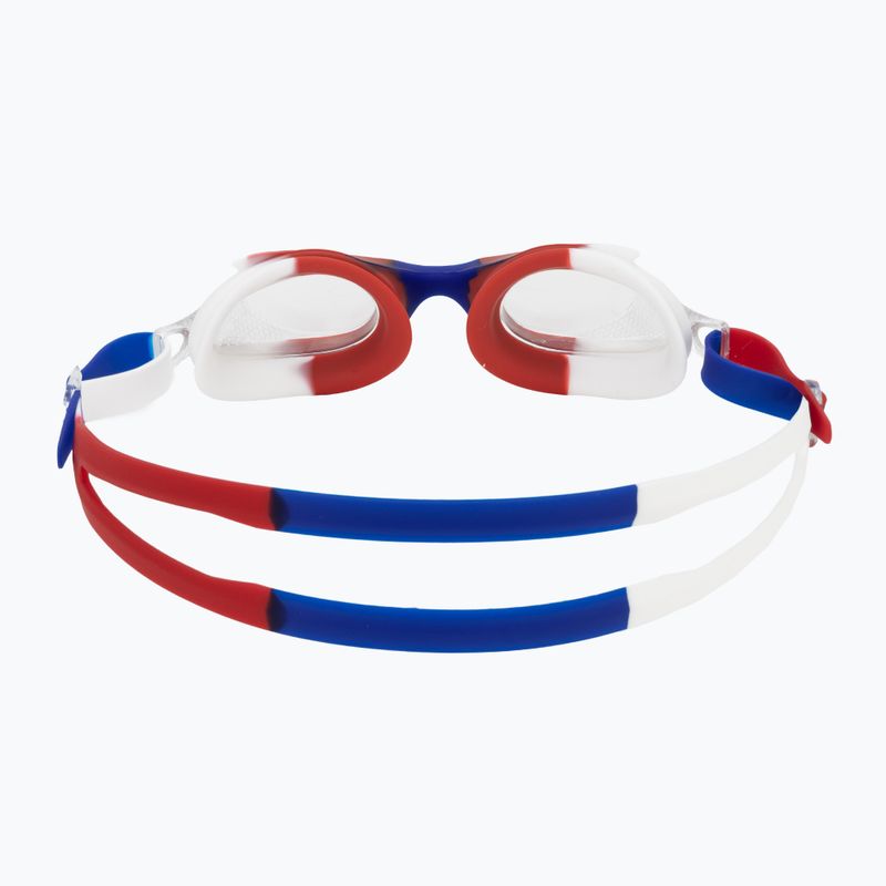 Occhialini da nuoto per bambini Cressi Seahorse blu/bianco/rosso 4