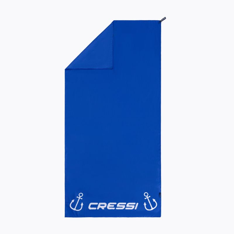 Cressi Asciugamano in microfibra ad asciugatura rapida Anchor navy