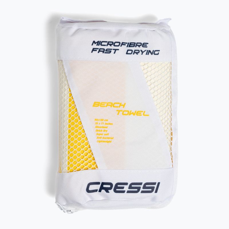 Asciugamano ad asciugatura rapida Cressi Microfiber Stripe sunflower 5