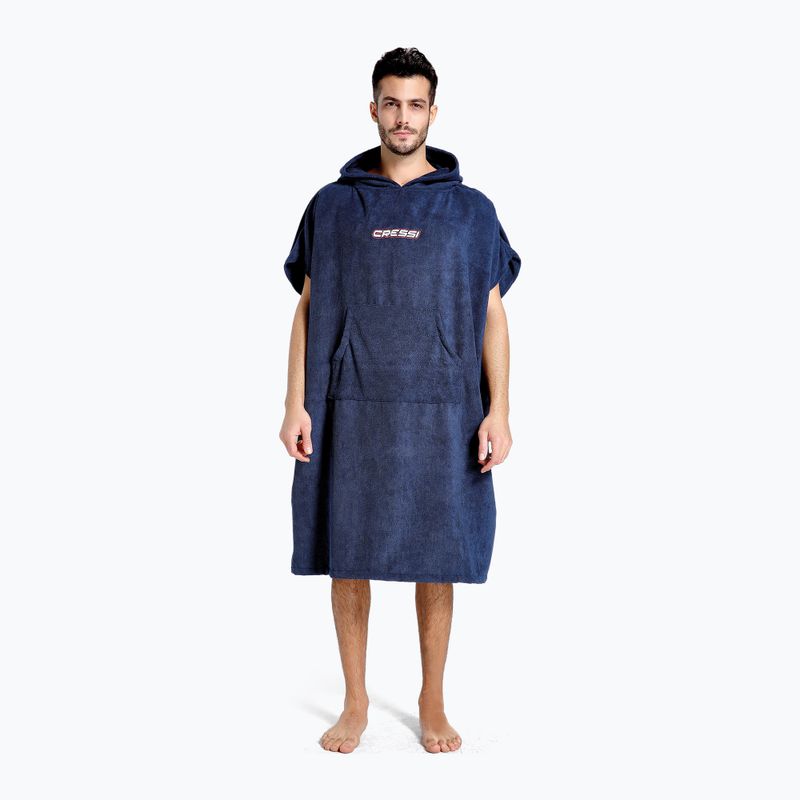 Cressi Robe poncho blu navy 2