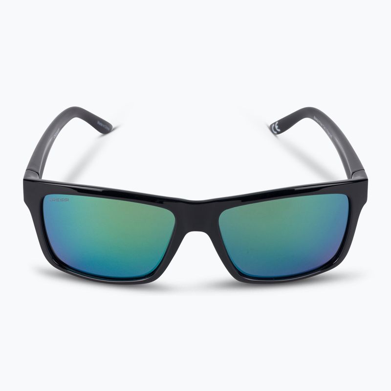 Occhiali da sole Cressi Bahia nero/verde specchiato 3