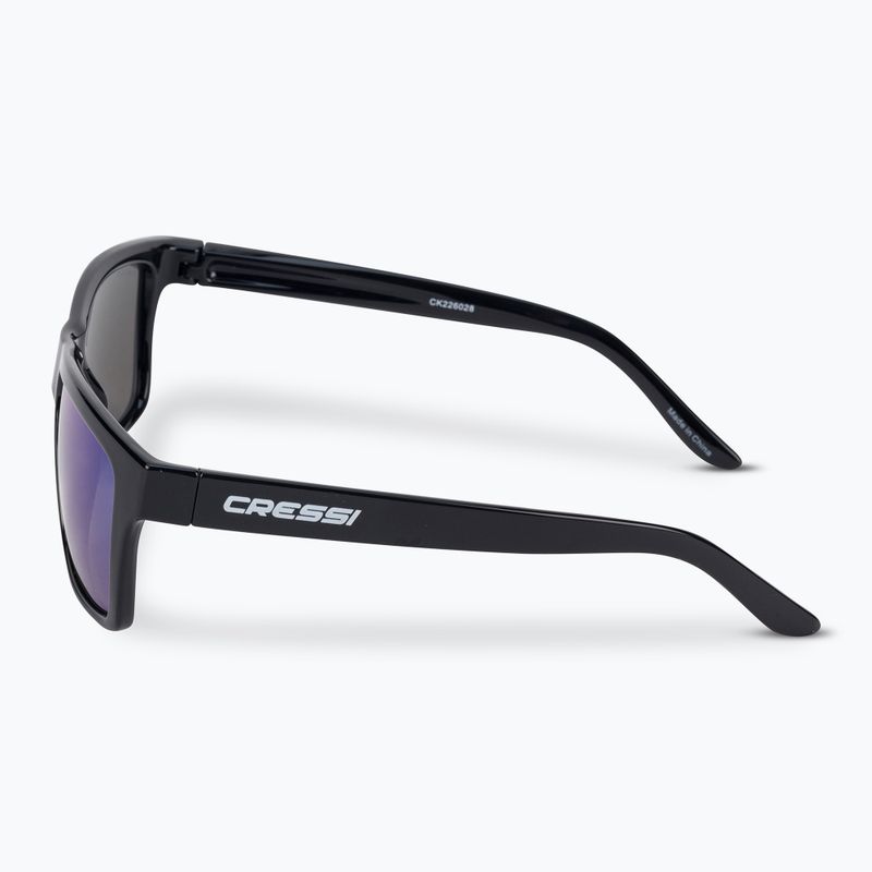 Occhiali da sole Cressi Bahia nero/verde specchiato 4