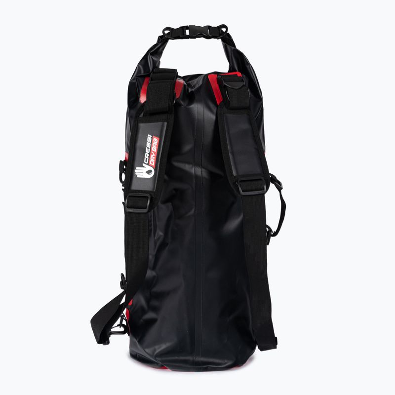 Cressi Octopus Sacco a secco impermeabile 30 l nero/rosso 3