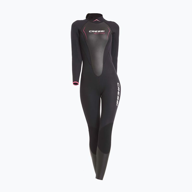 Muta da donna Cressi Altum Monopiece 3 mm nero/rosa 5