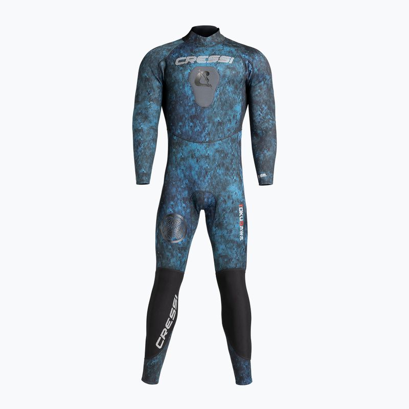 Cressi Tokugawa Monopiece 3 mm blu mimetico per uomo