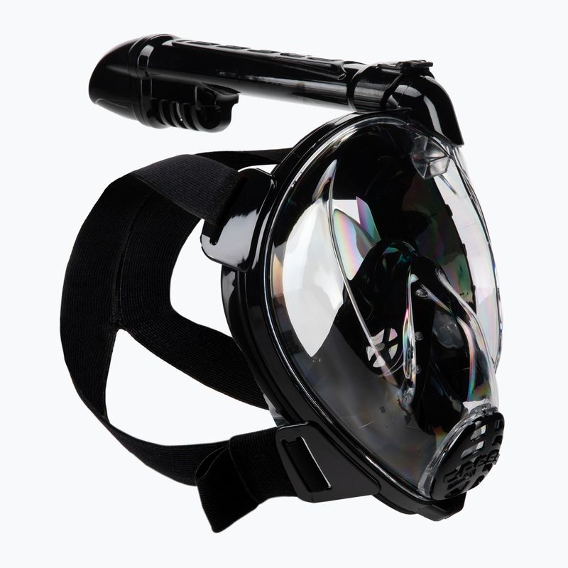 Maschera Cressi Baron Full Face per snorkeling nero/nero