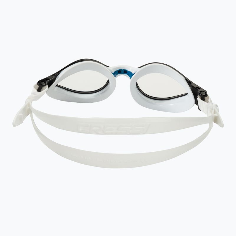 Occhialini da nuoto Cressi Thunder bianco/blu 4