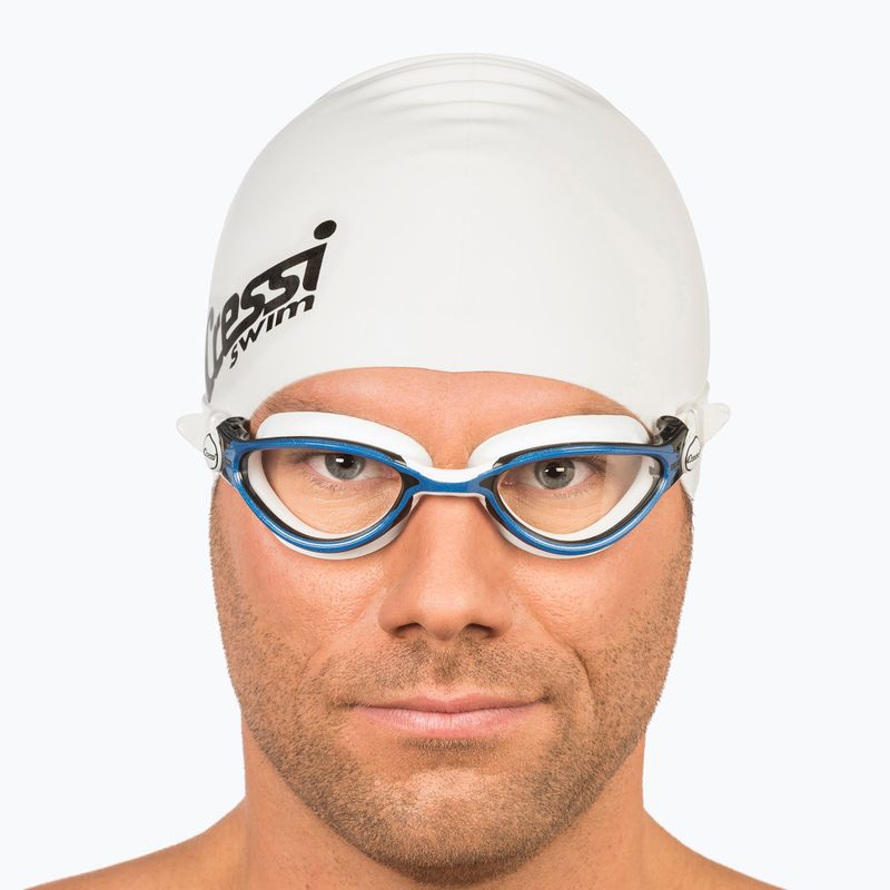 Occhialini da nuoto Cressi Thunder bianco/blu 7