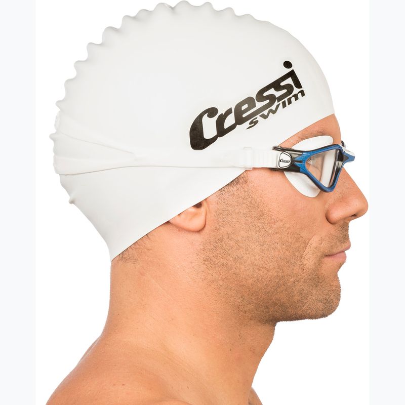 Occhialini da nuoto Cressi Thunder bianco/blu 9