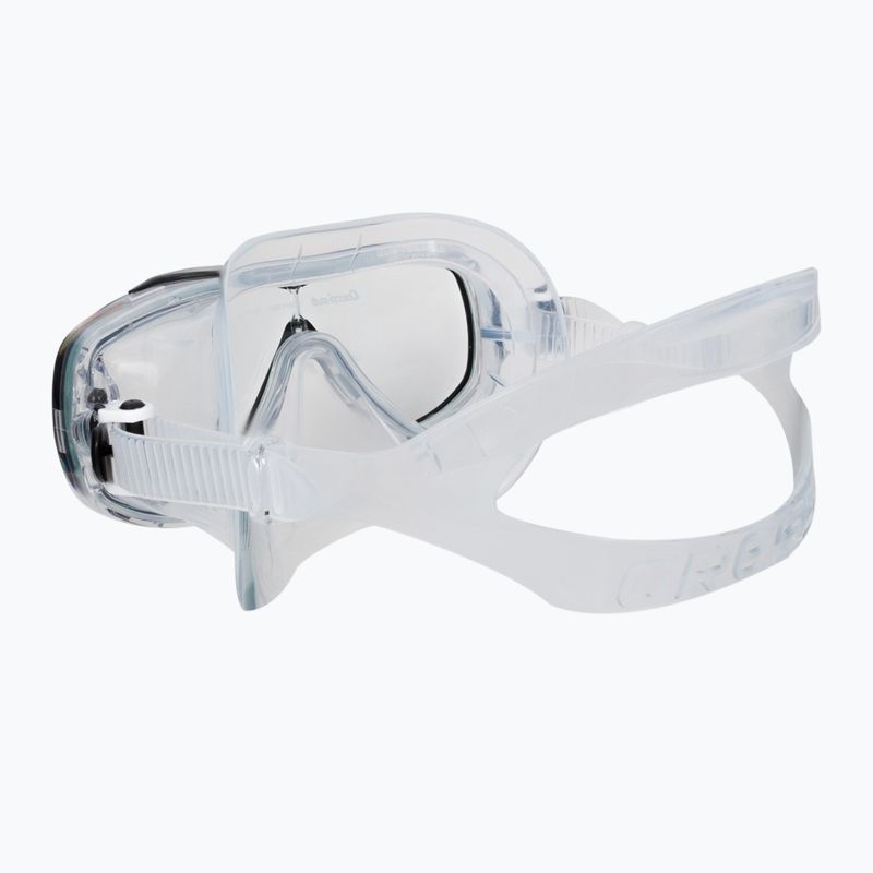 Maschera subacquea Cressi Estrella trasparente/nera 4