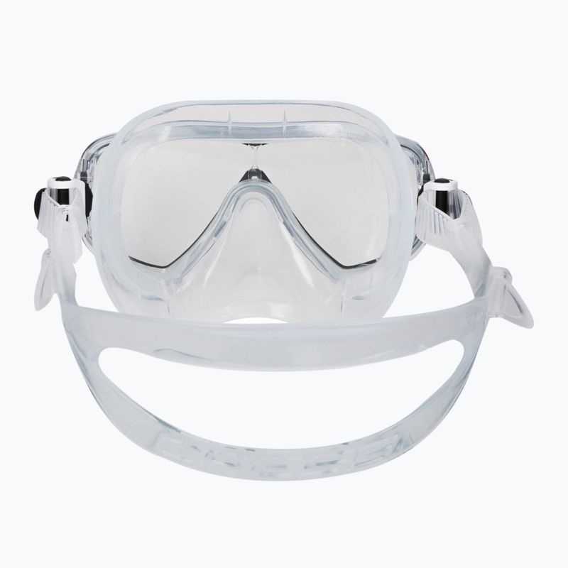 Maschera subacquea Cressi Estrella trasparente/nera 5