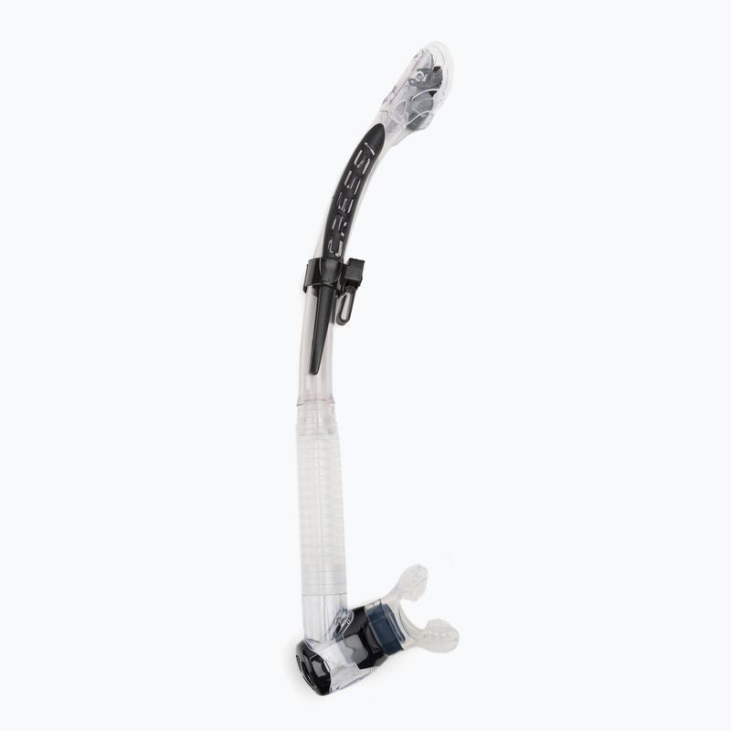 Snorkel Cressi Itaca Ultra Dry trasparente/nero