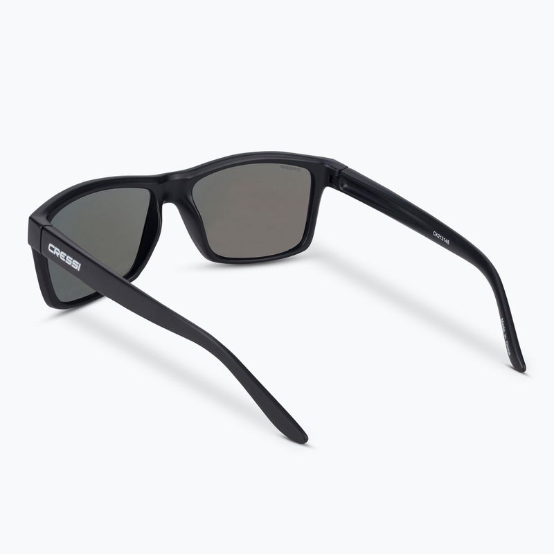 Occhiali da sole Cressi Bahia Floating nero/blu specchiato 2