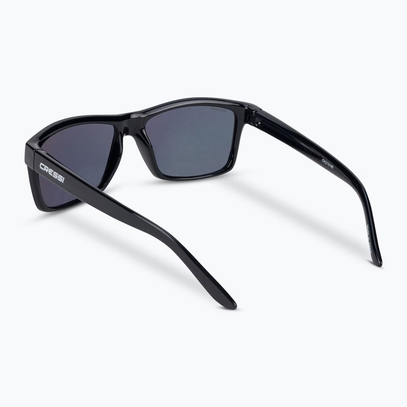 Occhiali da sole Cressi Bahia Floating nero/arancio specchiati 2