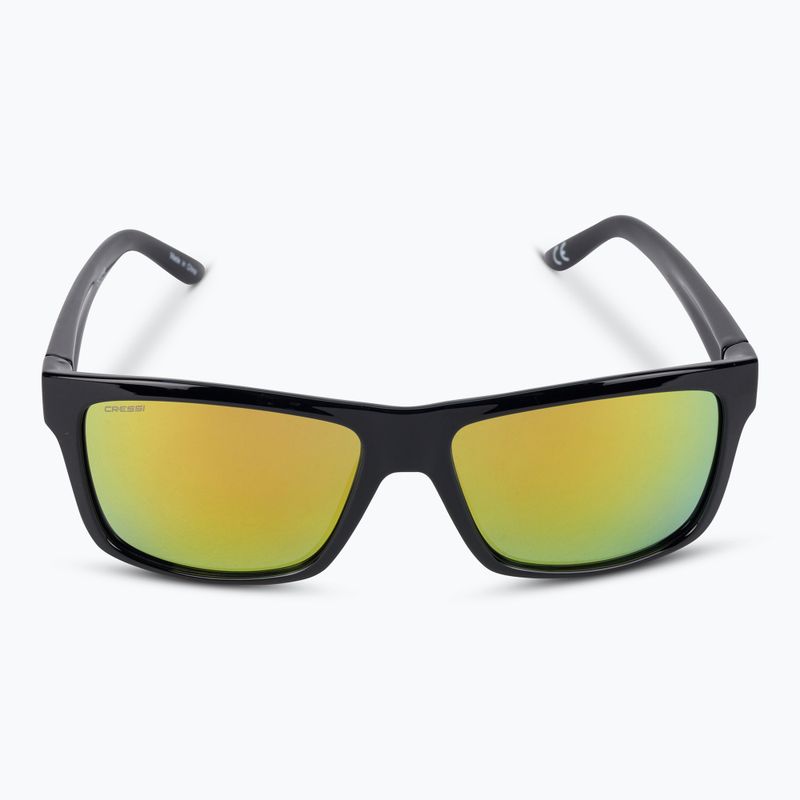 Occhiali da sole Cressi Bahia Floating nero/arancio specchiati 3