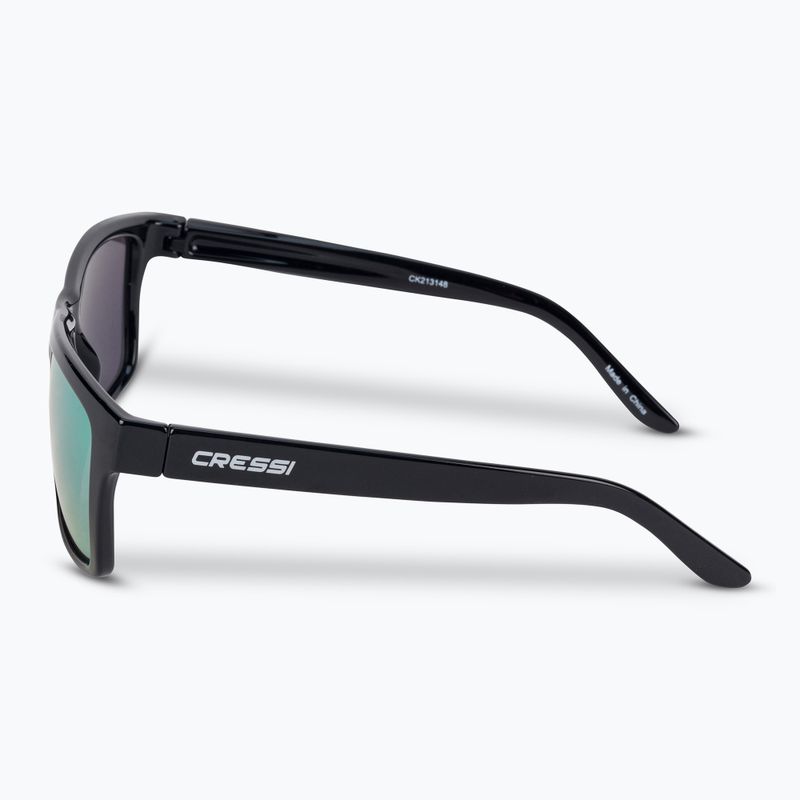 Occhiali da sole Cressi Bahia Floating nero/arancio specchiati 4