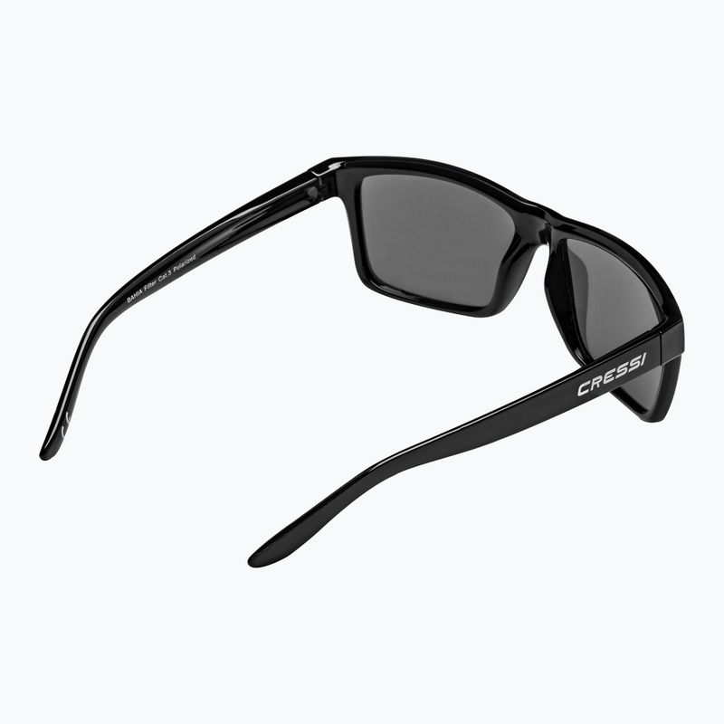 Occhiali da sole Cressi Bahia Floating nero/arancio specchiati 6