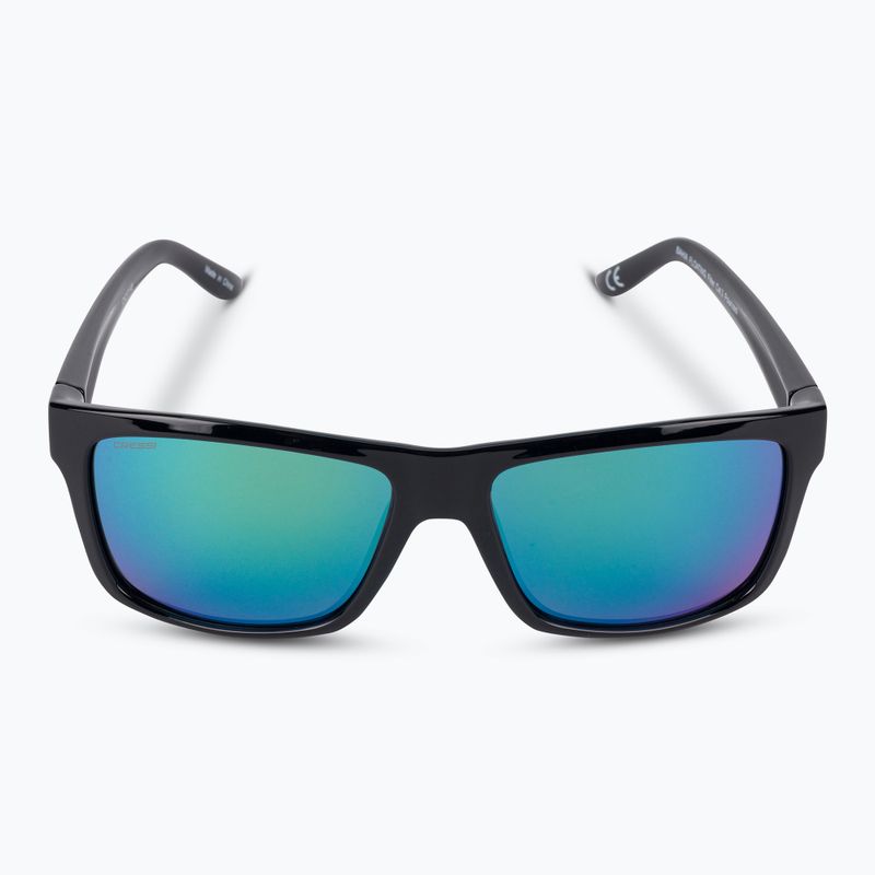 Occhiali da sole Cressi Bahia Floating nero/verde specchiato 3