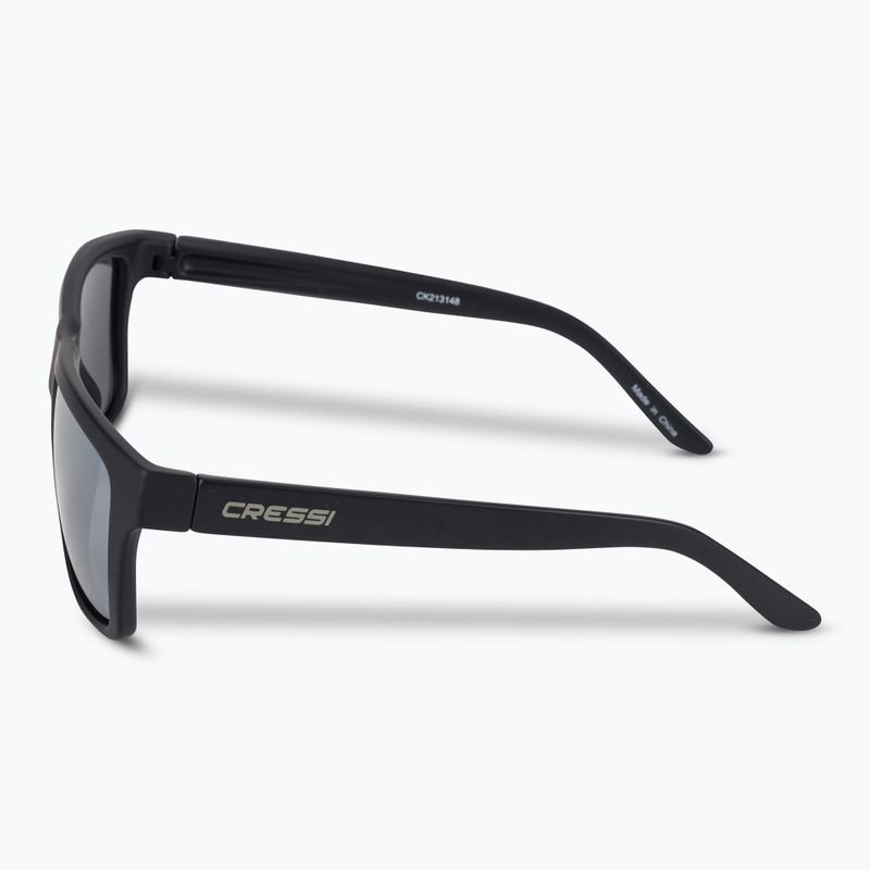 Occhiali da sole Cressi Bahia Floating nero/argento specchiato 4