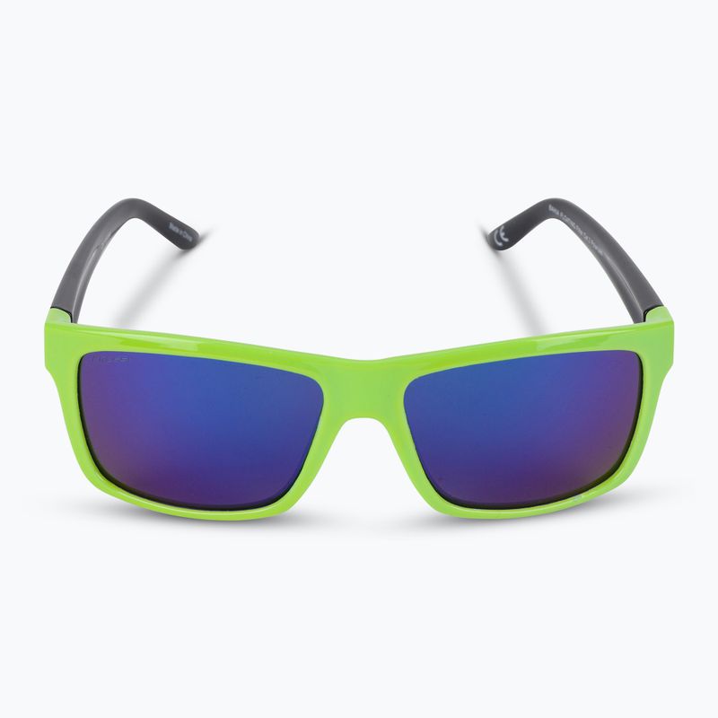Occhiali da sole Cressi Bahia Floating nero/kiwi/blu specchiato 3