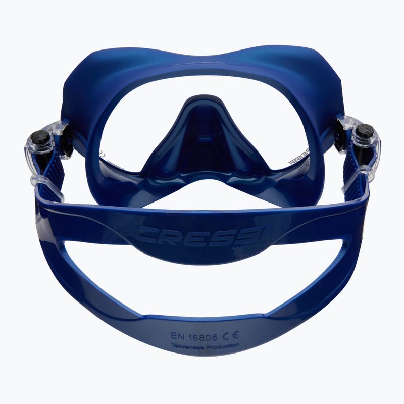 Maschera subacquea Cressi Z1 blu/blu 5