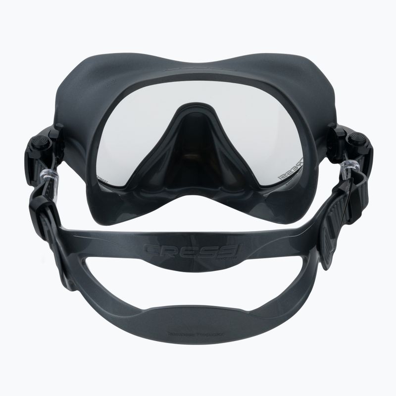 Maschera subacquea Cressi Z1 grafite/grafite 5